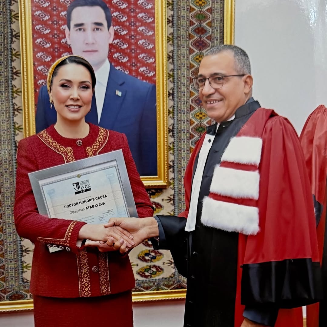Oguljahan Atabayeva Awarded the Honorary Title of Doctor Honoris Causa