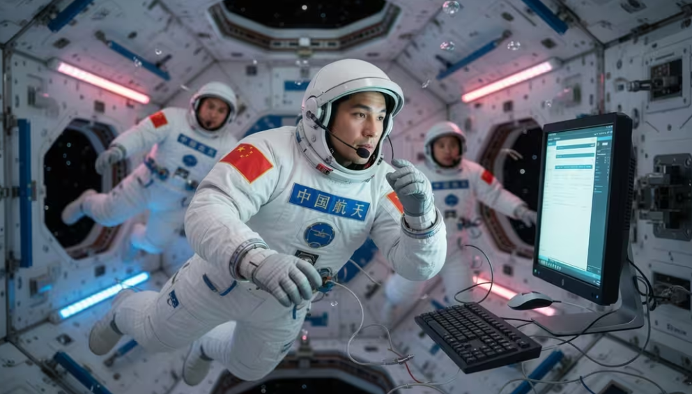 Chinese Scientists Study Brain Function Under Microgravity on Tiangong Station