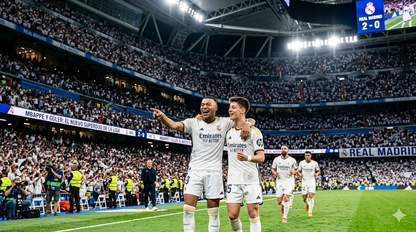 Mbappe we Güler: "Real Madridiň" täze super-dueti