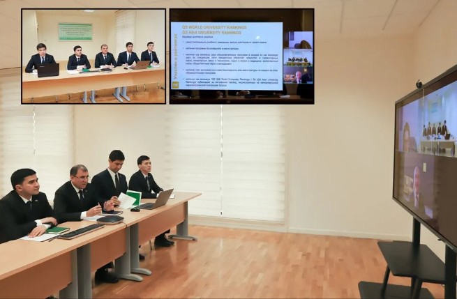 Universities of Turkmenistan and Kazakhstan discussed opportunities for entering international rankings