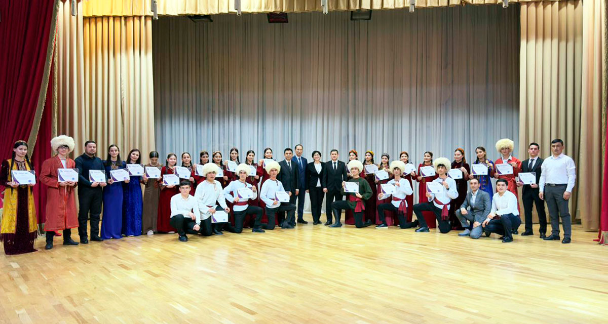 An event dedicated to the 2026 motto "Independent, Permanently Neutral Turkmenistan — the Land of Horses Swift as Dreams" was held in Almaty