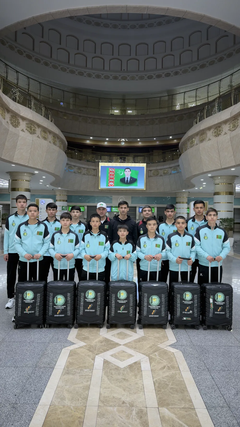 Turkmen Karatekas Prepare for the Central Asian Cup in Tashkent