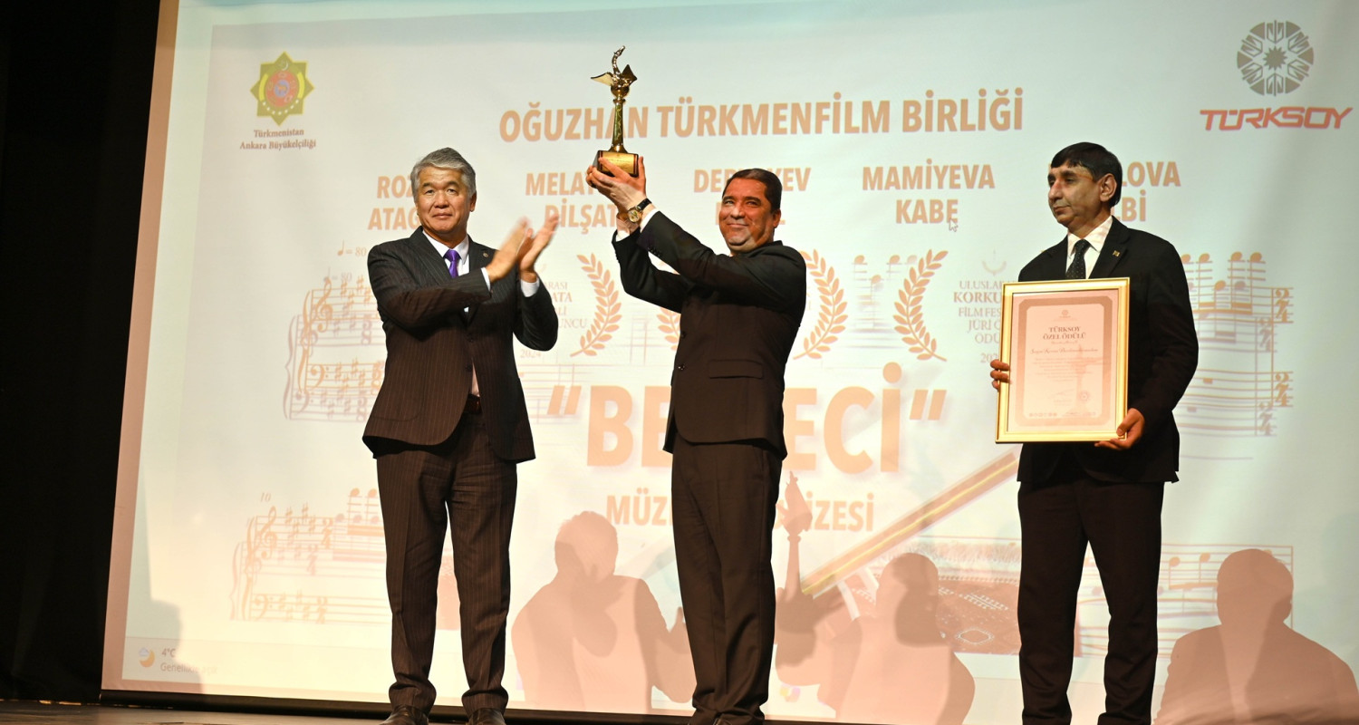 The film "Composer" received special awards from TURKSOY within the framework of the Days of Turkmen Cinema in the Republic of Türkiye