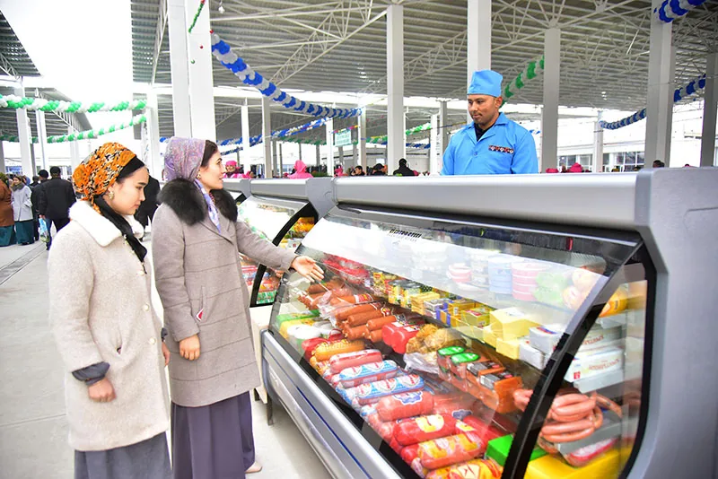A Modern Project for Farap District: Construction of a New Shopping Center