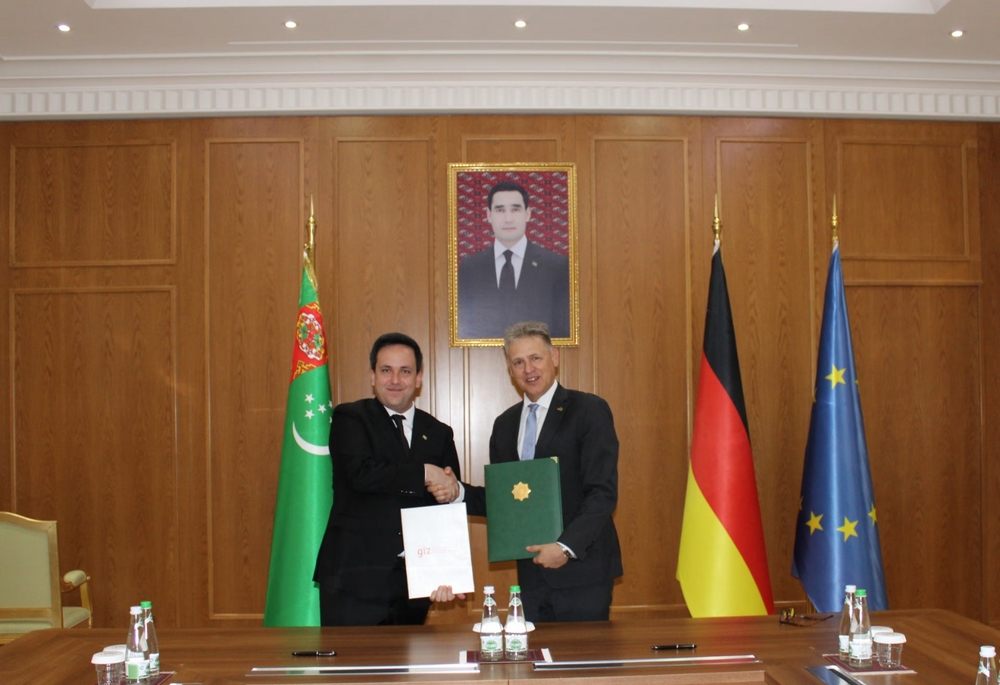 Turkmenistan and GIZ Expand Cooperation on the Trans-Caspian Corridor