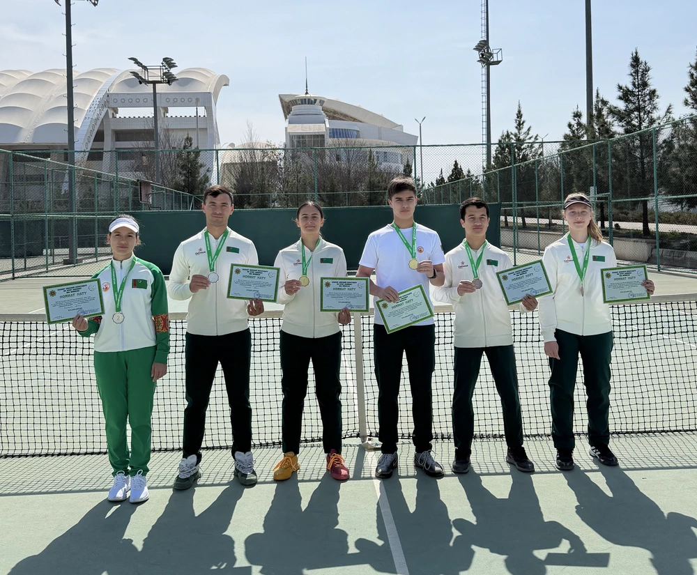 Tennis boýunça paýtagtymyzyň çempionlary kesgitlendi