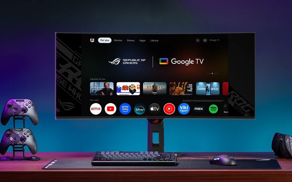 "Asus" Introduced a Monitor Designed for Playing Modern Games Without a Computer