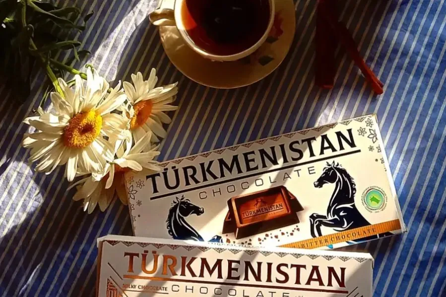 Türkmen şokolady Özbegistan bazarynda ynamly öňe saýlanýar