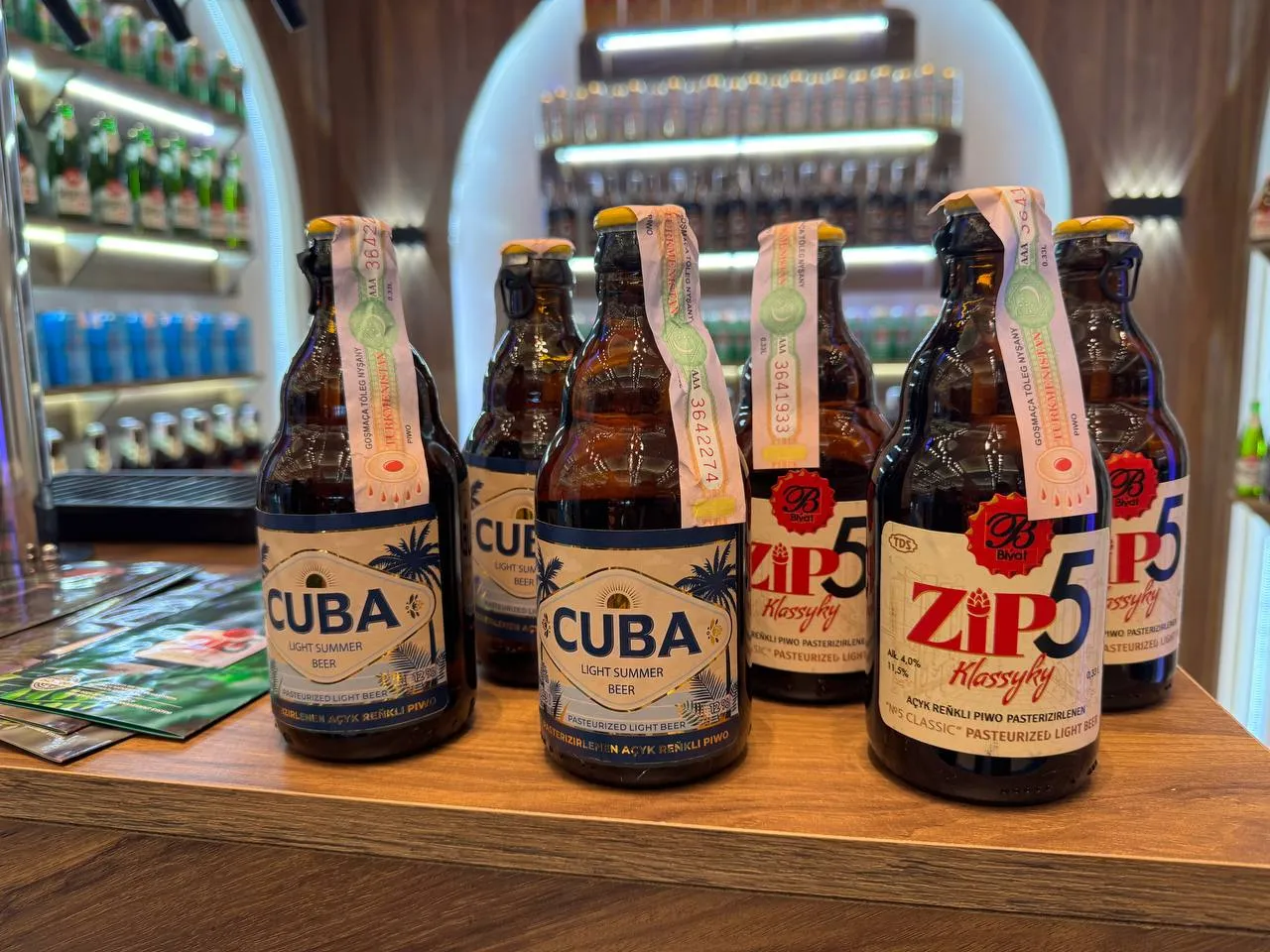 Новый сорт пива «Cuba» под брендом ZIP представлен на выставке СППТ в Ашхабаде