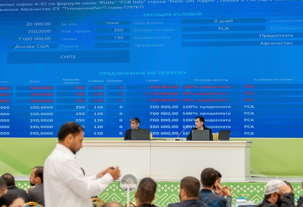 Mart I hepde: TDHÇMB-da 254 million manada golaý geleşik baglaşyldy