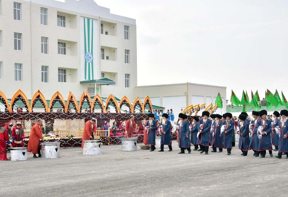 Nearly 150 families moved into new housing in Turkmenabat and Kerki