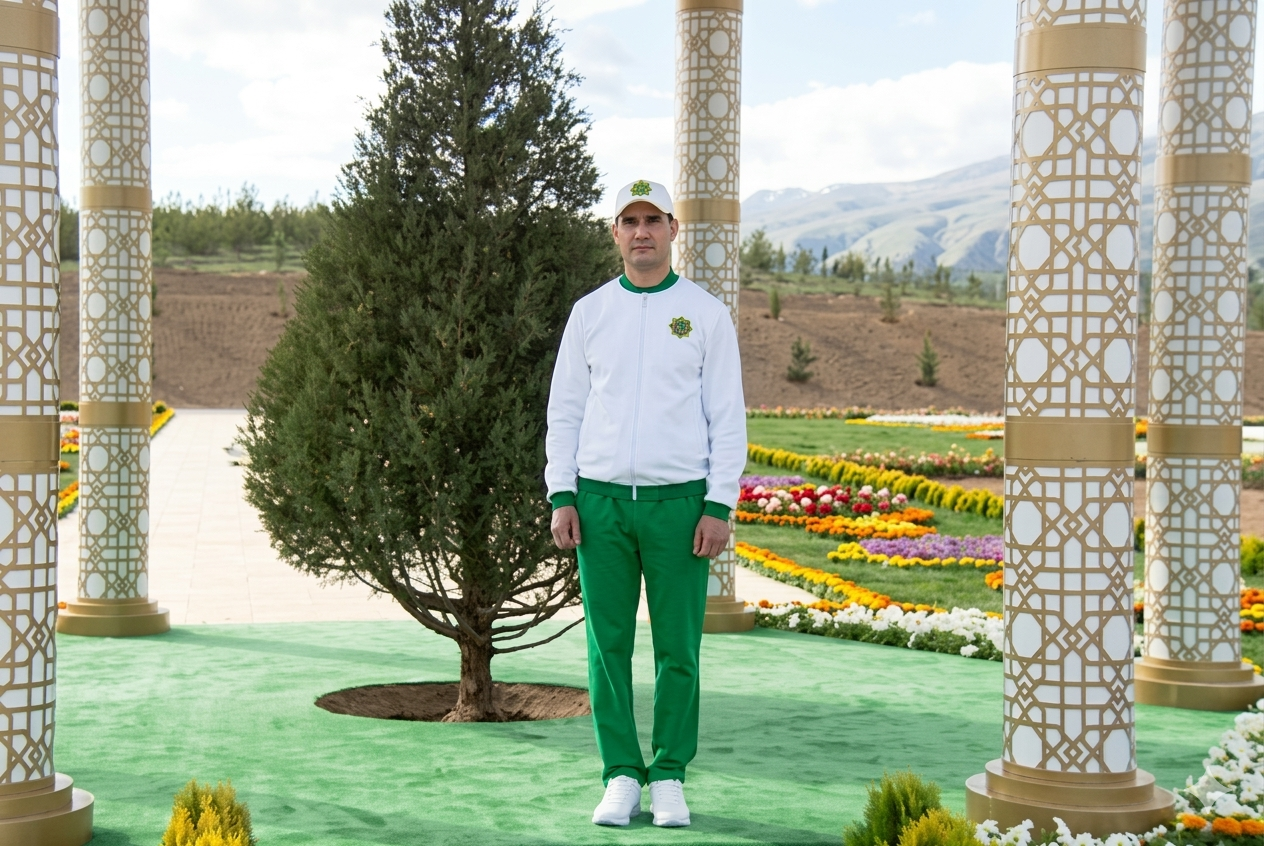Distinguished President Serdar Berdimuhamedov Participated in the Nationwide Tree Planting Campaign