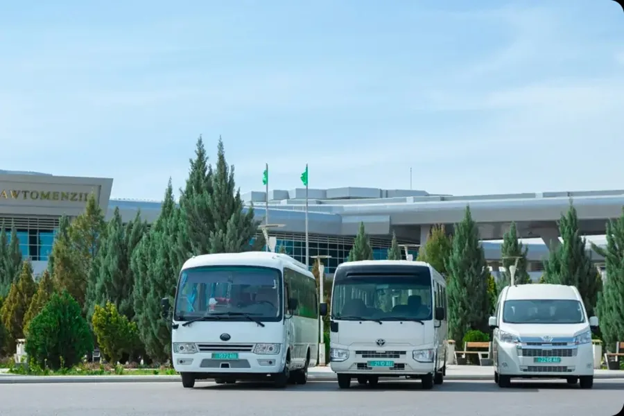 ОАО «Awtomobil ulag hyzmaty» предлагает услуги заказа современных автобусов