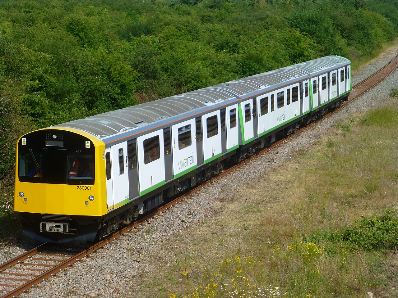 Battery-Powered Passenger Train
