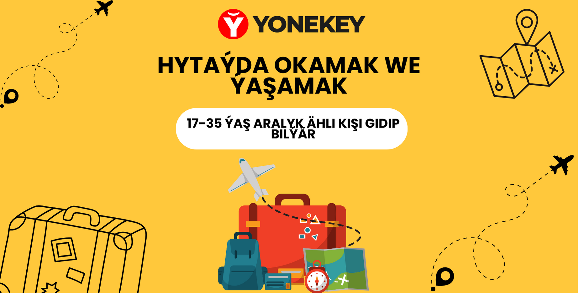 «Ýönekeý» Aziýanyň we Türkiýäniň uniwersitetlerine okuwa kabul edilýändigini habar berdi