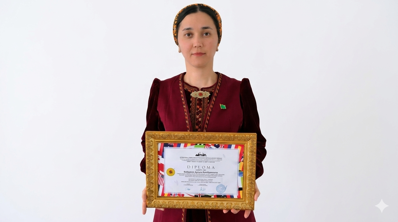 Türkmenistanly mugallym halkara bäsleşiginde birinji orna mynasyp boldy