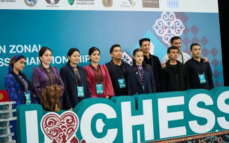 Turkmenistan women chess players entered Top 6 of Asian Zonal Championship
