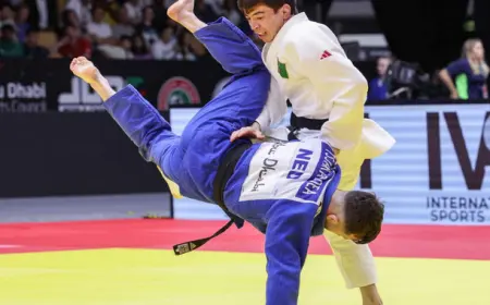 Дзюдоисты из Туркменистана стартуют на чемпионате Азии