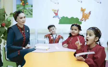 Çagalaryň şatlygy — dünýäniň abatlygy