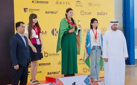 Пятикратный успех туркменских шахматистов