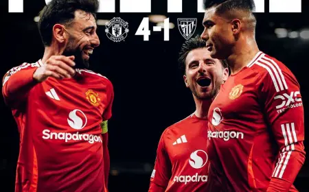 Old Trafforddaky ýeňiş: Mançester Ýunaýted Ýewropa Ligasynyň finalyna bat alýar