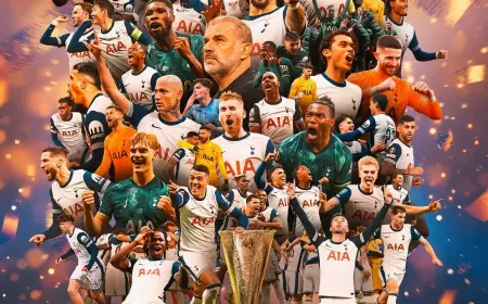 Tottenham Hotspur – Champions of the 2024/25 Europa League!