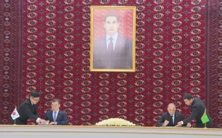 A Modern Fertilizer Plant to Be Built in Turkmenabat: Contract Signed with Daewoo E&C