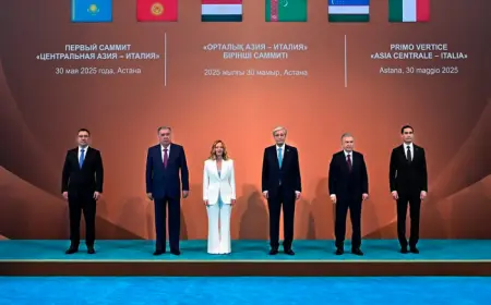 Уважаемый Президент Сердар Бердымухамедов принял участие в первом саммите в формате «Центральная Азия – Италия»