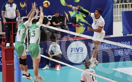 Туркменистан уступил Ирану в Лиге наций CAVA