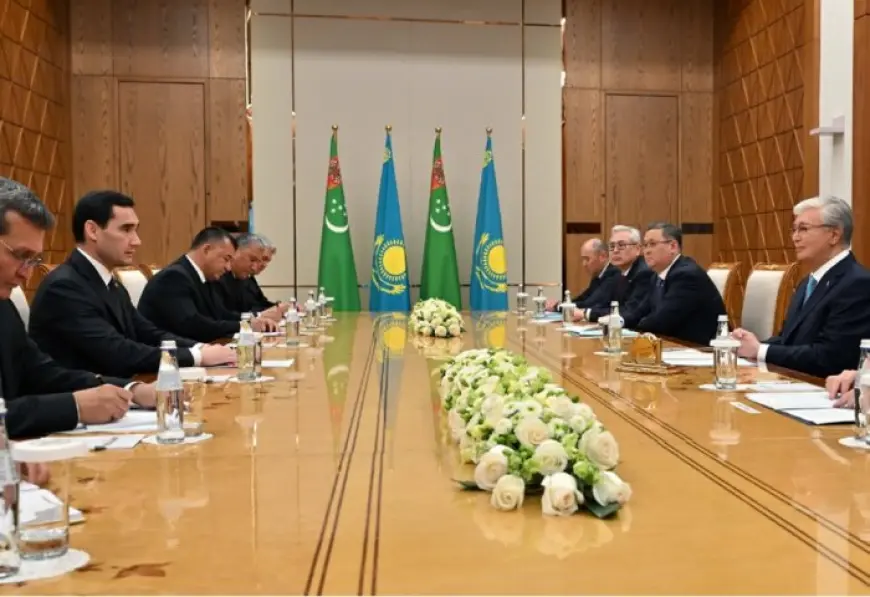 Встреча Президента Туркменистана с Президентом Республики Казахстан