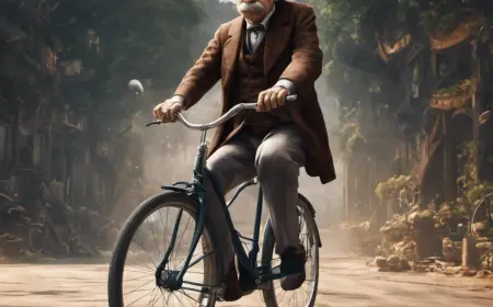 Famous Figures and the Bicycle: A Source of Balance and Inspiration