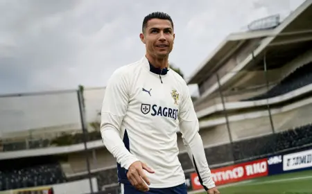 «Сосредоточены на цели»: Криштиану Роналду тренируется перед полуфиналом Лиги наций