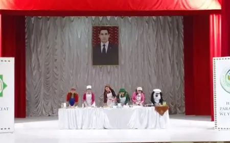 Финал конкурса «Умелые и красивые» прошёл в Туркменабате