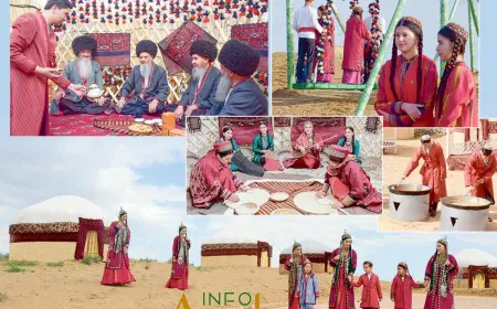 Lebap viloyatida Qurbon hayiti tantanali tarzda nishonlanmoqda