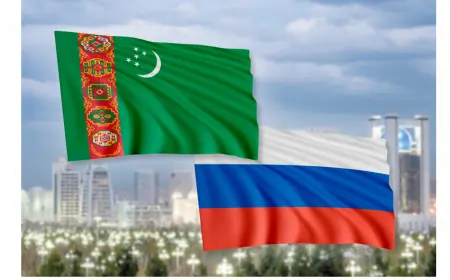 Türk­me­nis­ta­nyň Pre­zi­den­ti Rus­si­ýa Fe­de­ra­si­ýa­sy­nyň ýol­baş­çy­la­ry­ny gut­la­dy