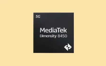 MediaTek Unveils Dimensity 8450 Processor — For Powerful Mid-Range Smartphones