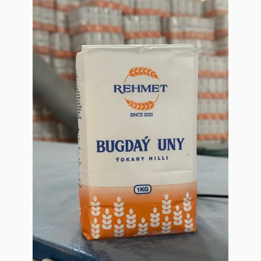 Türkmenistanda ýokary hilli Rehmet uny: Gazagystanyň Almeni uny indi 1 we 2 kg gaplarda elýeterli!