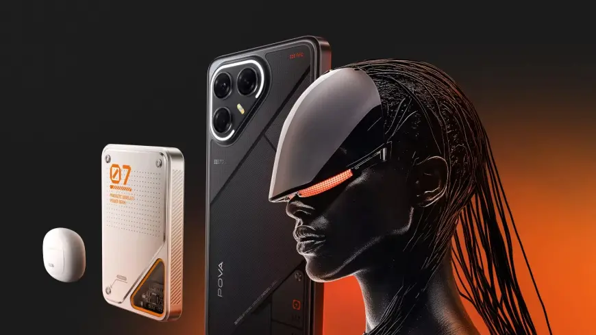 TECNO представила серию POVA 7 — пять моделей с флагманскими возможностями и AI-функциями