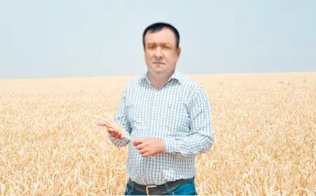 Yhlasly zähmet bilen baý hasyl alan daýhan maşgalasy