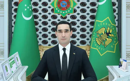 Türkmenistan Cumhurbaşkanı, İsviçre Konfederasyonu Cumhurbaşkanını Tebrik Etti