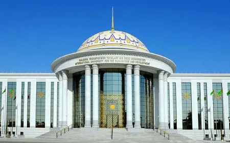 Halkara Ynsanperwer ylymlary we ösüş uniwersiteti 2025/2026 okuw ýylyna dalaşgärleri çagyrýar