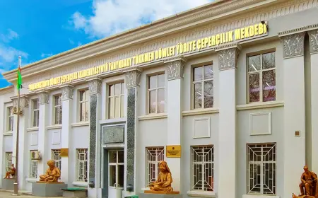 Türkmenistanyň Döwlet çeperçilik akademiýasynyň ýanyndaky Türkmen döwlet ýörite çeperçilik mekdebi 2025/2026-njy okuw ýyly üçin talyplyga kabul edýär