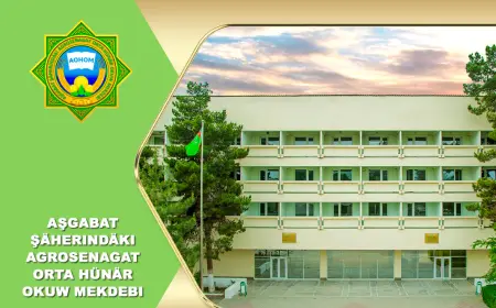 S.A.Nyýazow adyndaky Türkmen oba hojalyk uniwersitetiniň Aşgabat şäherindäki agrosenagat orta hünär okuw mekdebi 2025/2026-njy okuw ýyly üçin talyplyga kabul edýär