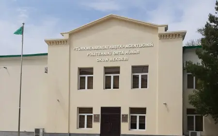 Türkmenistanyň Aragatnaşyk ministrliginiň Politehniki orta hünär okuw mekdebi 2025/2026-njy okuw ýyly üçin talyplyga kabul edýär
