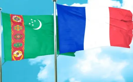 President of Turkmenistan Congratulated the President of the French Republic