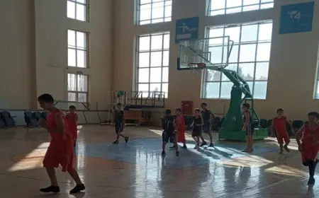 Lebap welaýatynyň Çärjew etrabynda basketbol boýunça sport bäsleşigi geçirildi