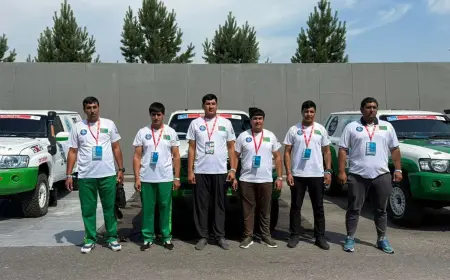 Туркменские гонщики примут участие в международном ралли «Шёлковый путь»