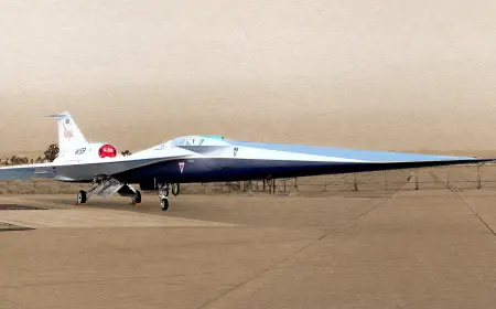 NASA va JAXA X-59 sokin ustun tezlikdagi samolyotini muvaffaqiyatli sinovdan o‘tkazdi