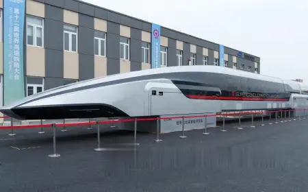 Китай создал прототип самого быстрого поезда