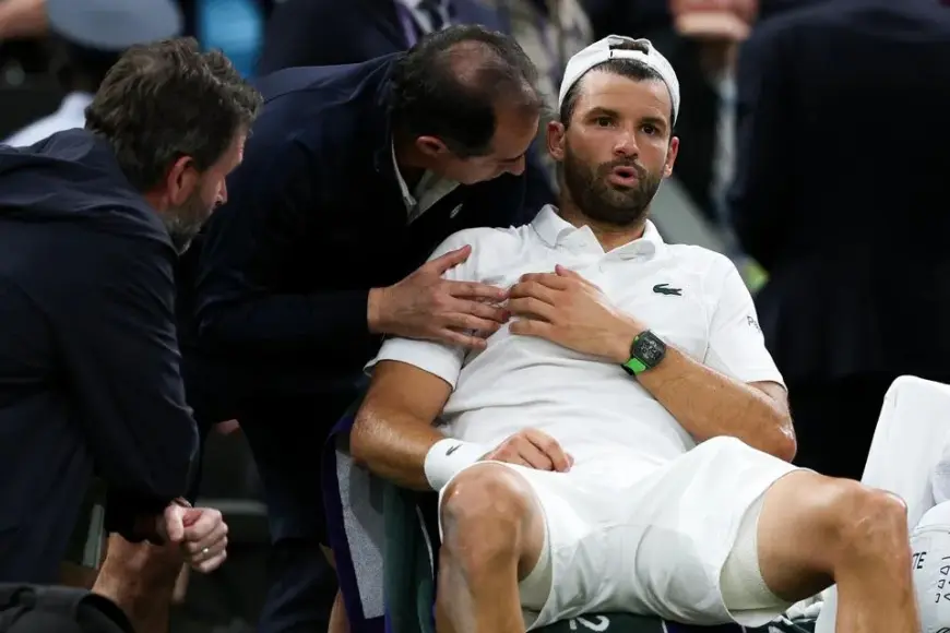 Wimbledon 2025: The Moment the Body Gave Up — Grigor Dimitrov’s Tragedy